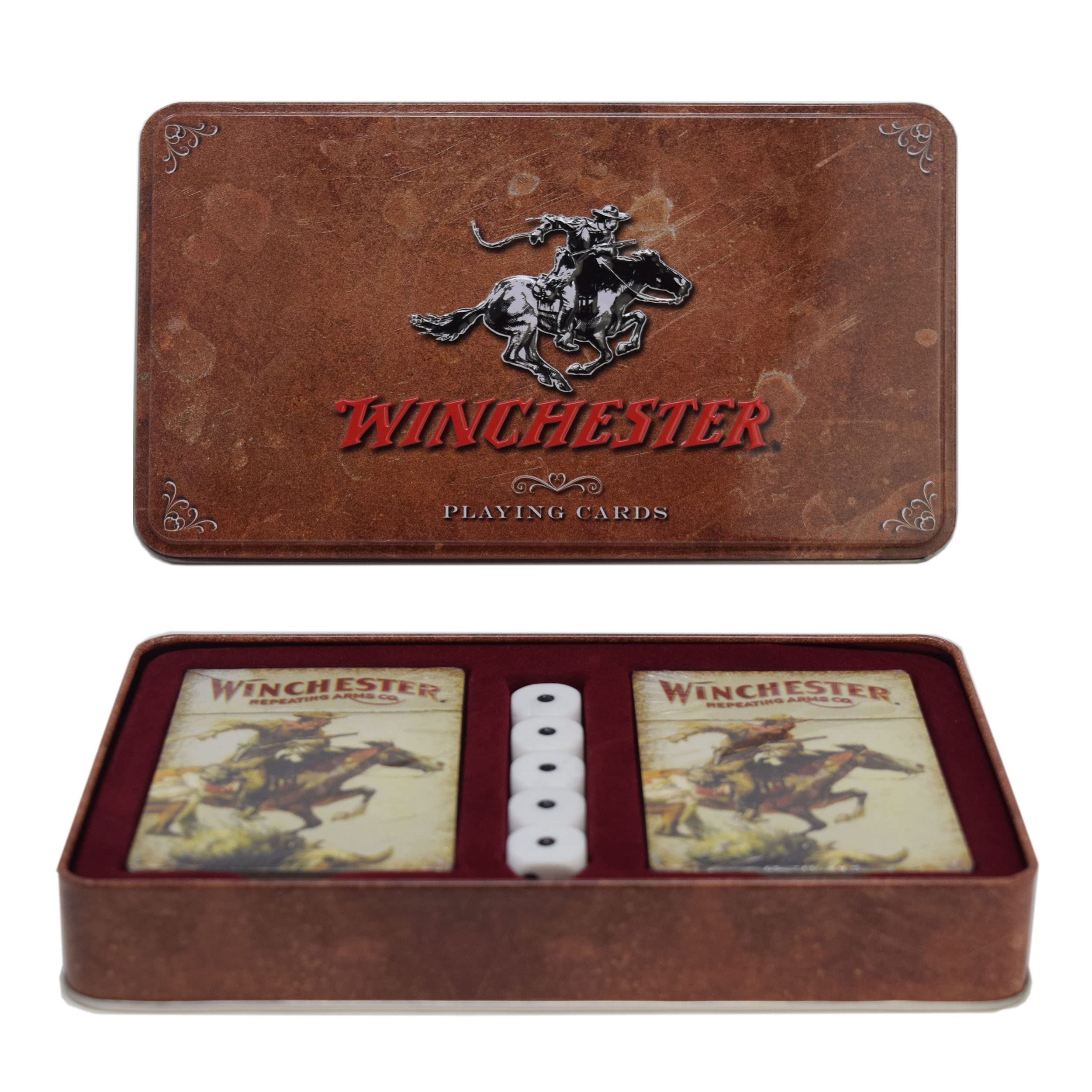 Amazon.co.jp: River's Edge Products トランプとダイスセット カード2